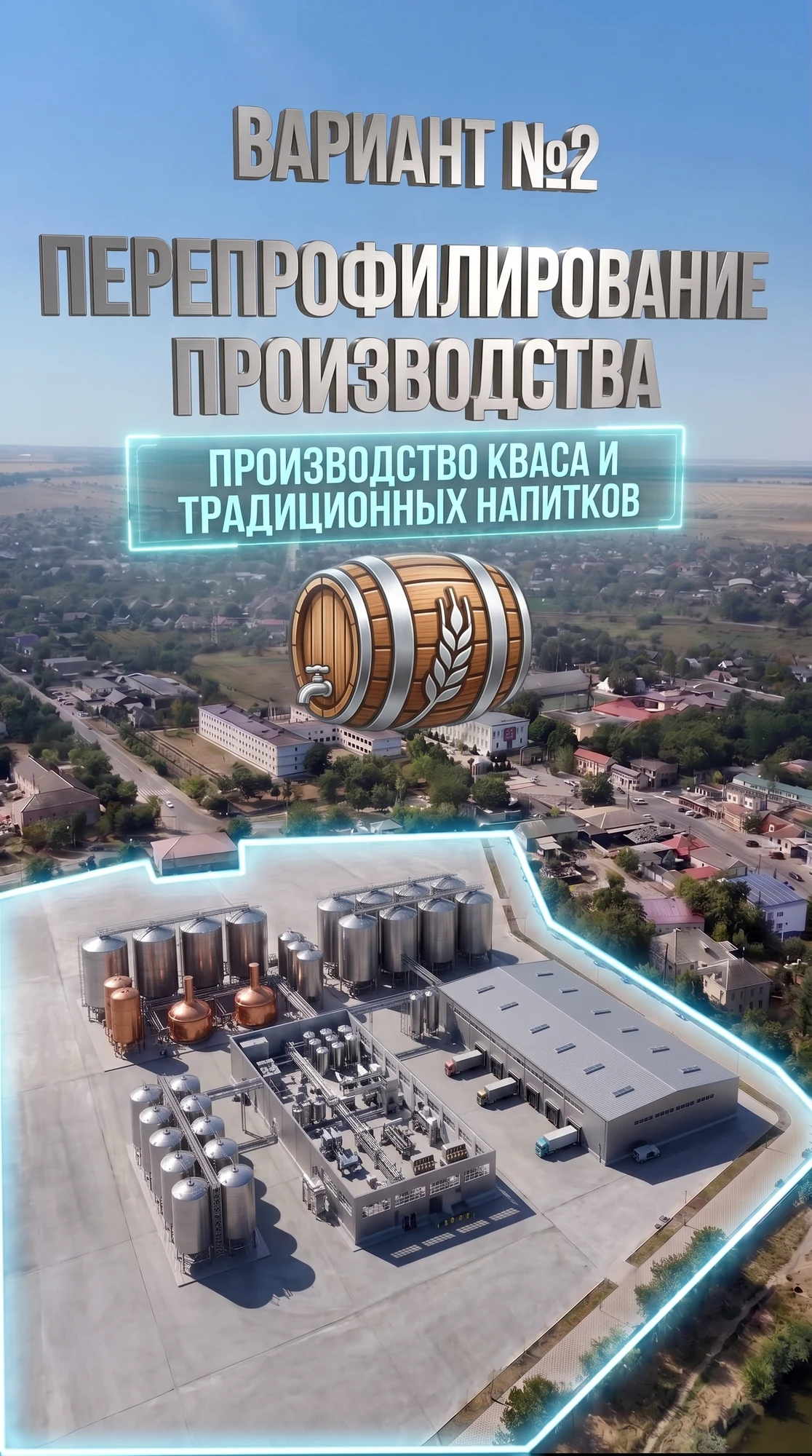 AI-концепція виробництва квасу та традиційних напоїв